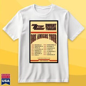 ZZ Top Dwight Yoakam Dos Amigos Tour 2026 Unisex T Shirt 165